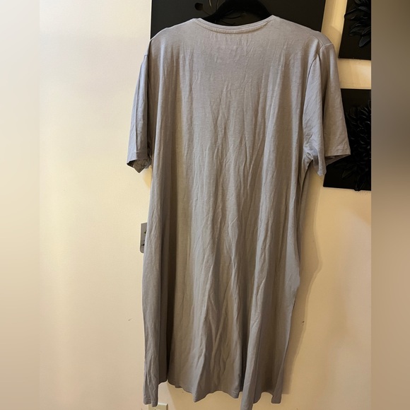 Mix Moda tunic dress. Cafe air lair color. Super soft and stretchy. Great staple - Picture 4 of 4
